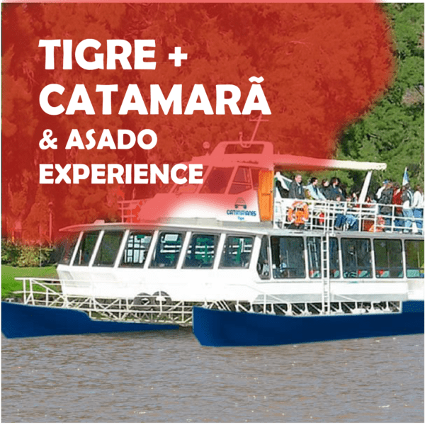 Tigre + Catamaran + Asado Experience