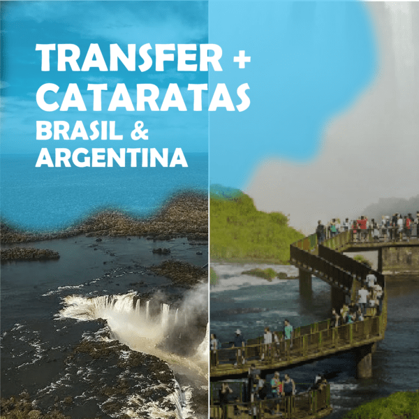 Transfer in/out Puerto Iguazú + Argentine & Brazilian Falls